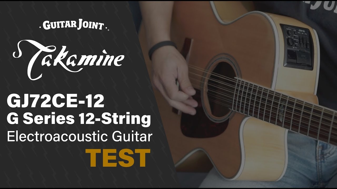 Natural Takamine GJ72CE-12 G Series 12-String Electroacoustic