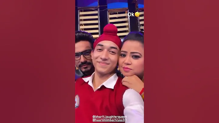 Bharti Singh,Harsh limbachiyaa and Akash thapa funny video 😆😜
