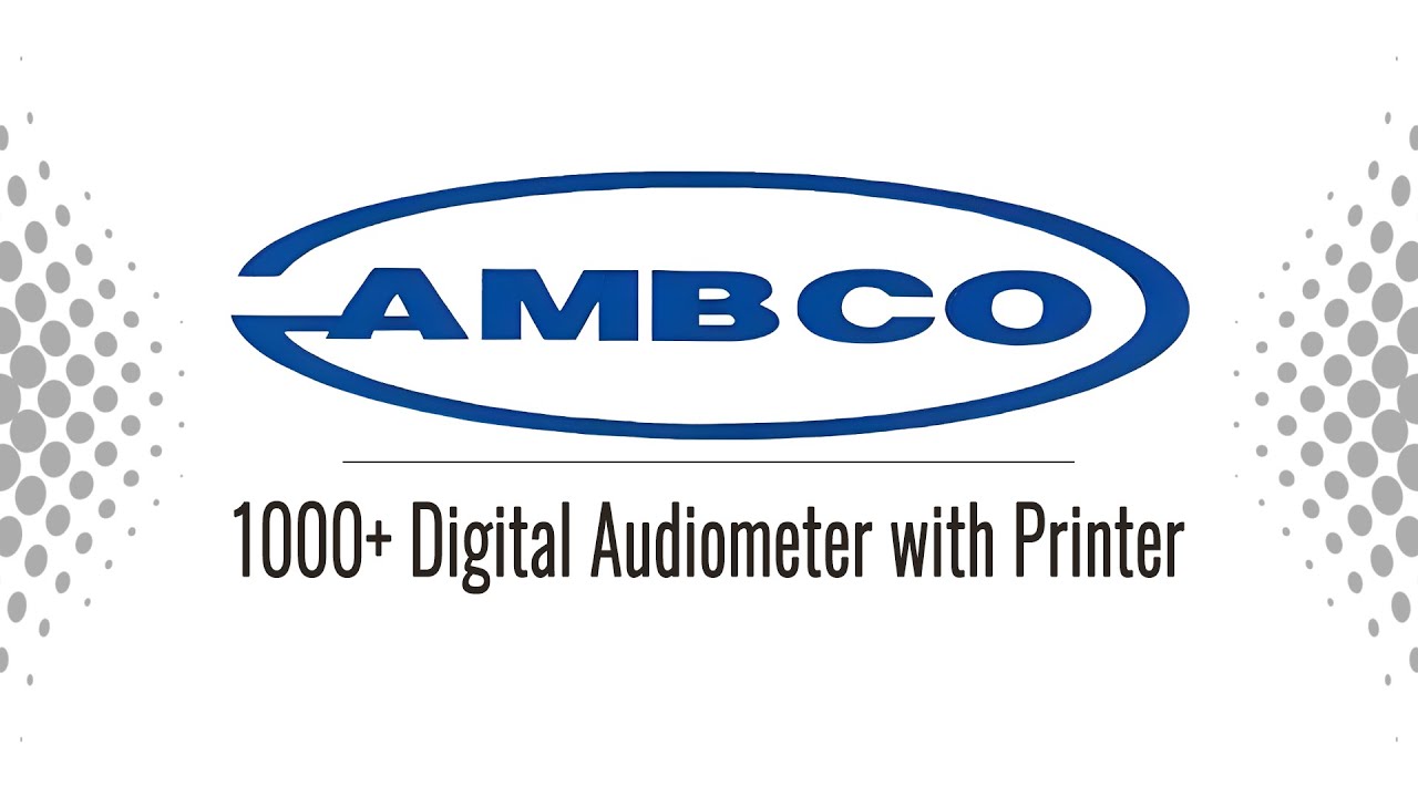 Ambco 1000+ Digital Audiometer With Printer · Medical Equipment Sales