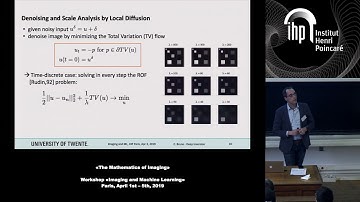 Deep Inversion, Autoencoders for Learned Regularization (...) - Brune - Workshop 3 - CEB T1 2019