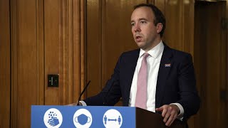 Watch again: Matt Hancock provides coronavirus update from Downing Street