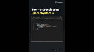 How to Use SpeechSynthesis for Text-to-Speech in JavaScript screenshot 2
