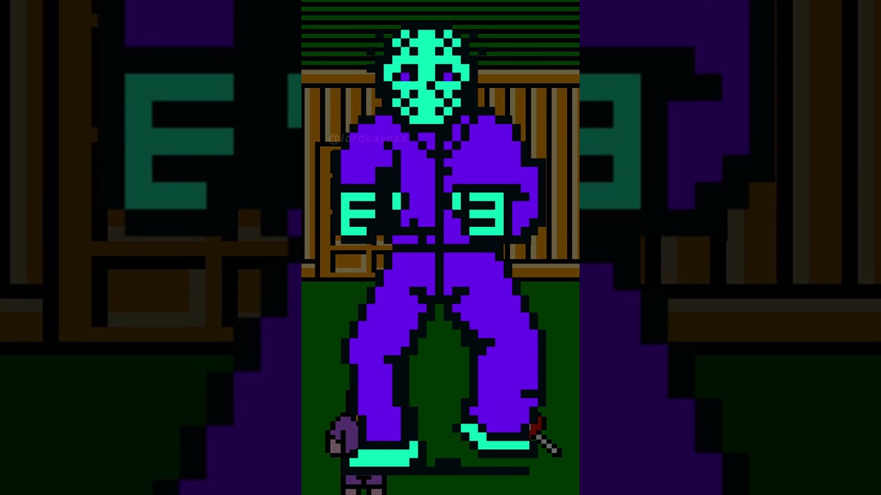 Почему Джейсон на NES носит фиолетовый комбинезон 