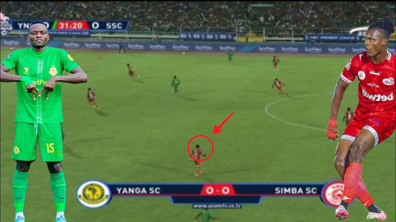 Yanga Sc vs Simba Sc (0-0) | Goals Missed ' Ligi kuu ya Nbc Tanzania ...