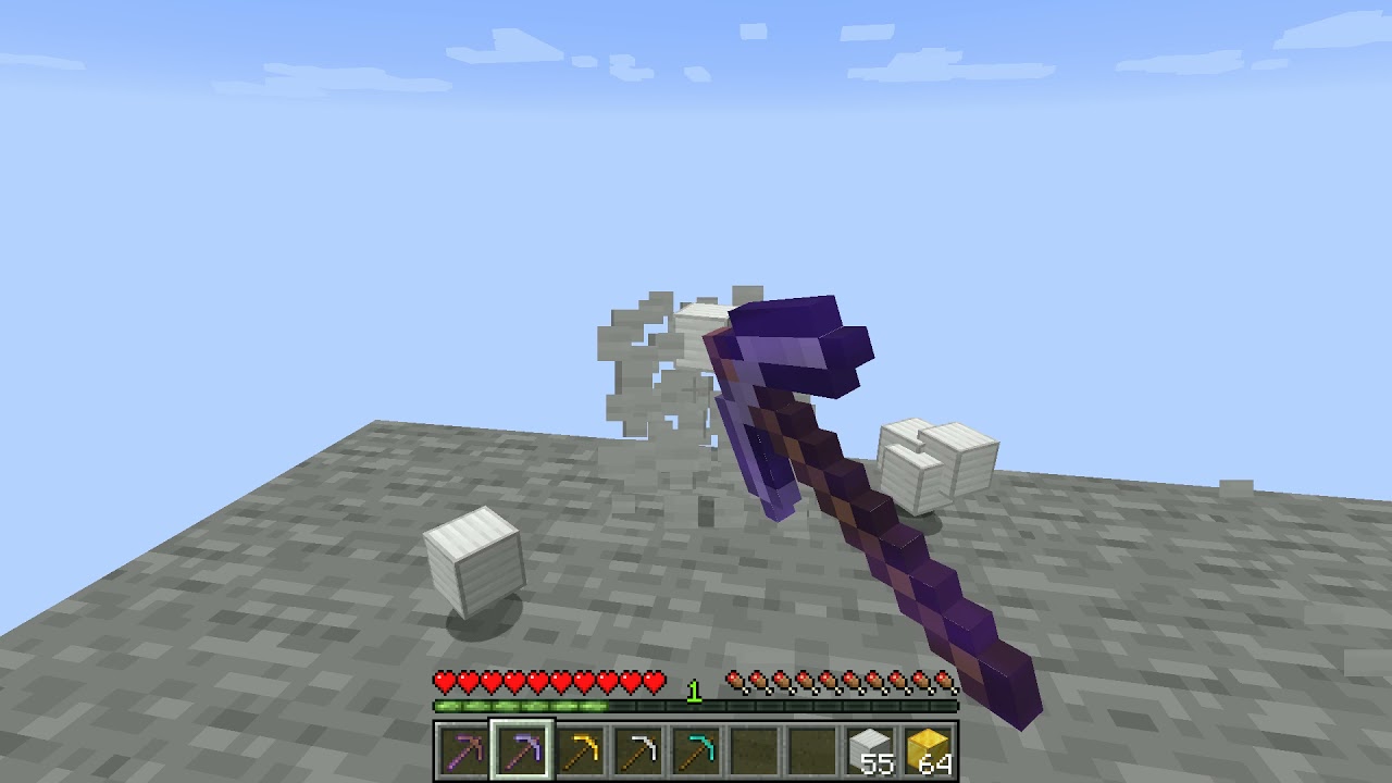 Minecraft God Pickaxes DataPack (Trailer - YouTube