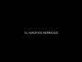 Reflexión de amor.