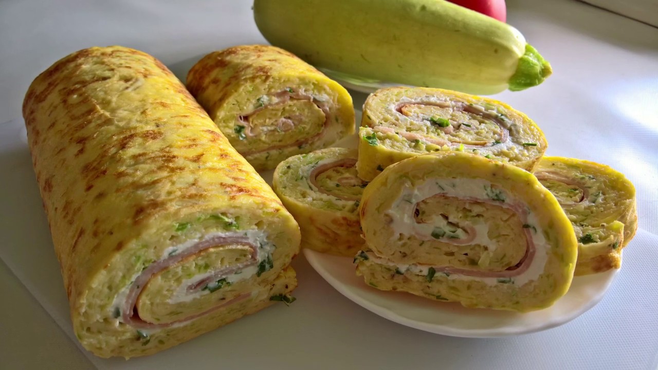 Slan rolat sa tikvicama/Jednostavan,sočan i ukusan