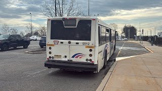 NJ Transit Bus Ride 413 Florence Rowan At BC (2011 NABI 416.15 5912)
