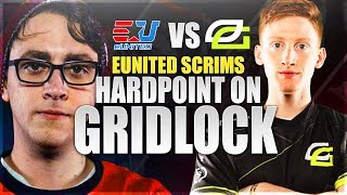 eUnited vs OpTic - Hardpoint On Gridlock (eUnited Scrims)