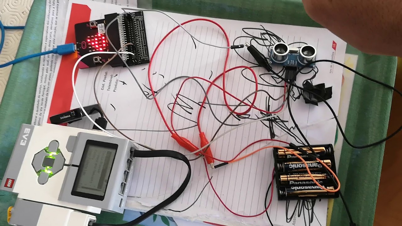 Microbit Ultrasonic Sensor and EV3 YouTube