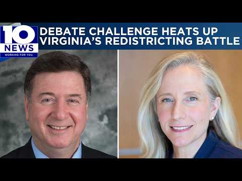 Former Gov. George Allen challenges Gov. Spanberger to redistricting debates ahead of referendum