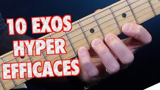 10 EXOS SIMPLES pour devenir BON à la guitare !