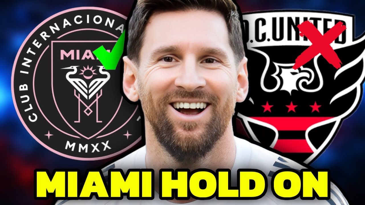 Inter Miami Defeat DC United 2-1 | Messi Scores Again! 