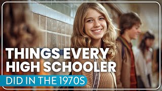 13 Things Every High Schooler Did In The 1970s!