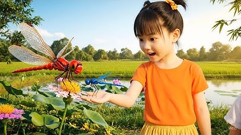 Con Chuồn Chuồn - Chuồn Chuồn Bay Thấp Thì Mưa -  Nhạc Thiếu Nhi Mới Nhất 2025