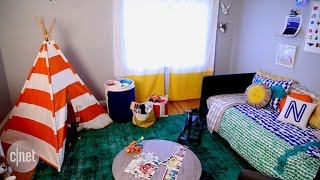 New lights in the CNET Smart Home kids room point the way to better sleep