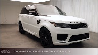2019 Land Rover Range Rover Sport Supercharged Dynamic From Post Oak Motor Cars.