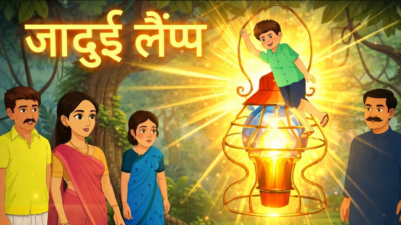 जादुई लैंप Part-1 | Jadui Lamp | Moral Series | Magical Story | Cartoon Story | Tv Cartoon