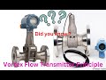 Vortex Flow Transmitter Part-1 |Working Principle|Flow Transmitter #instrumenthub