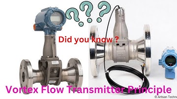 Vortex Flow Transmitter Part-1 |Working Principle|Flow Transmitter #instrumenthub