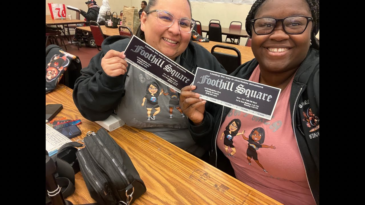 Foothill Square Bingo in Oakland, California! YouTube