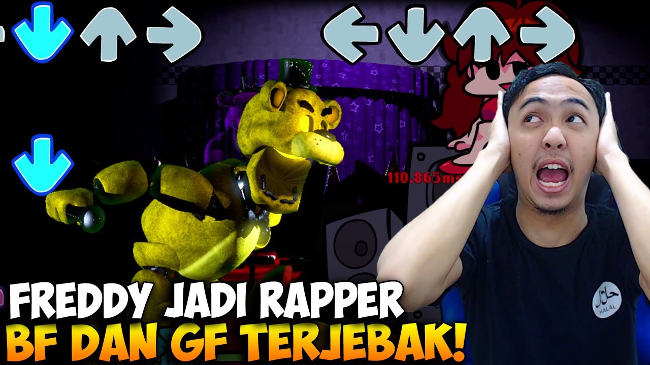 Freddy As Rapper FREDDY SANG BERUANG FNAF MENJADI RAPPER ! - FRIDAY NIGHT FUNKIN MOD ...
