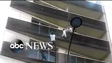 French citizenship, a job offered to man who scaled building to save child