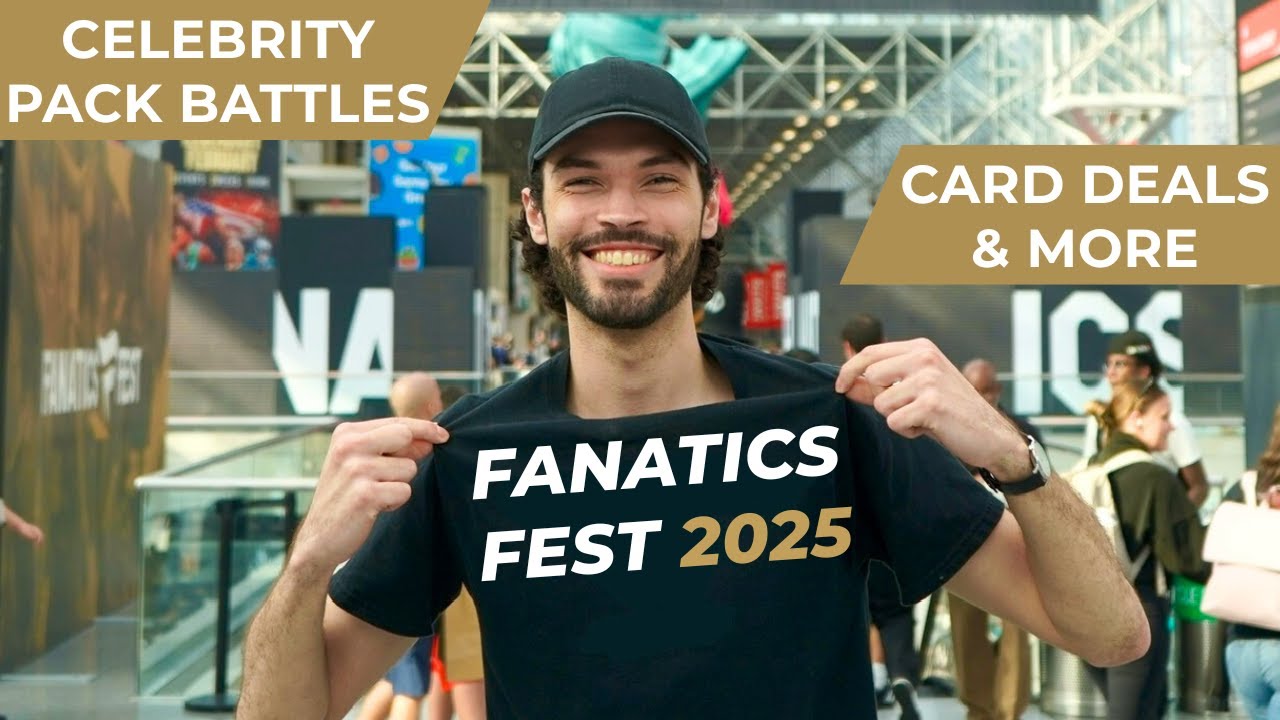Celebrity Pack Battles & Card Deals at Fanatics Fest 2025!