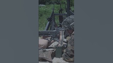 U.S. Marines Fire M240B! Korea Exercise 25.2 #usmarines #training #shooting