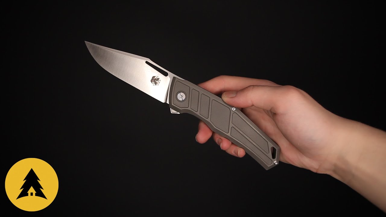 Складной нож Kristal Bronze Horseman 2.0 Satin YouTube