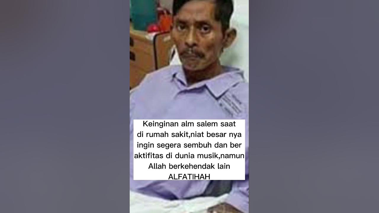 Inilah keinginan alm saleem iklim yang tidak tercapai.