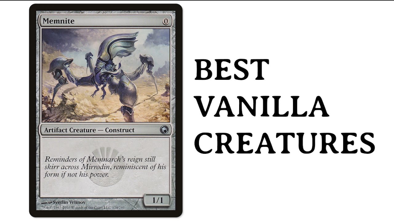 34 лучших ванильных существа в Magic (рейтинг)