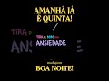 BOA NOITE QUARTA FEIRA