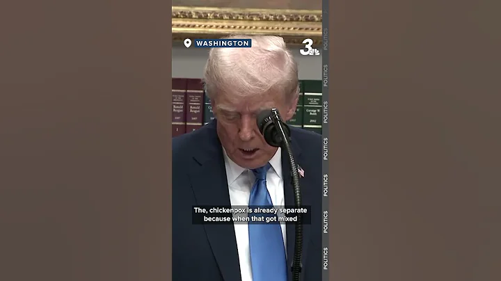 Trump recommends separate vaccinations for young children