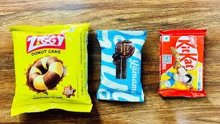 🍫 KitKat vs Donut Cake vs Brownie Cake | Ultimate Chocolate Snack Challenge!  screenshot 5