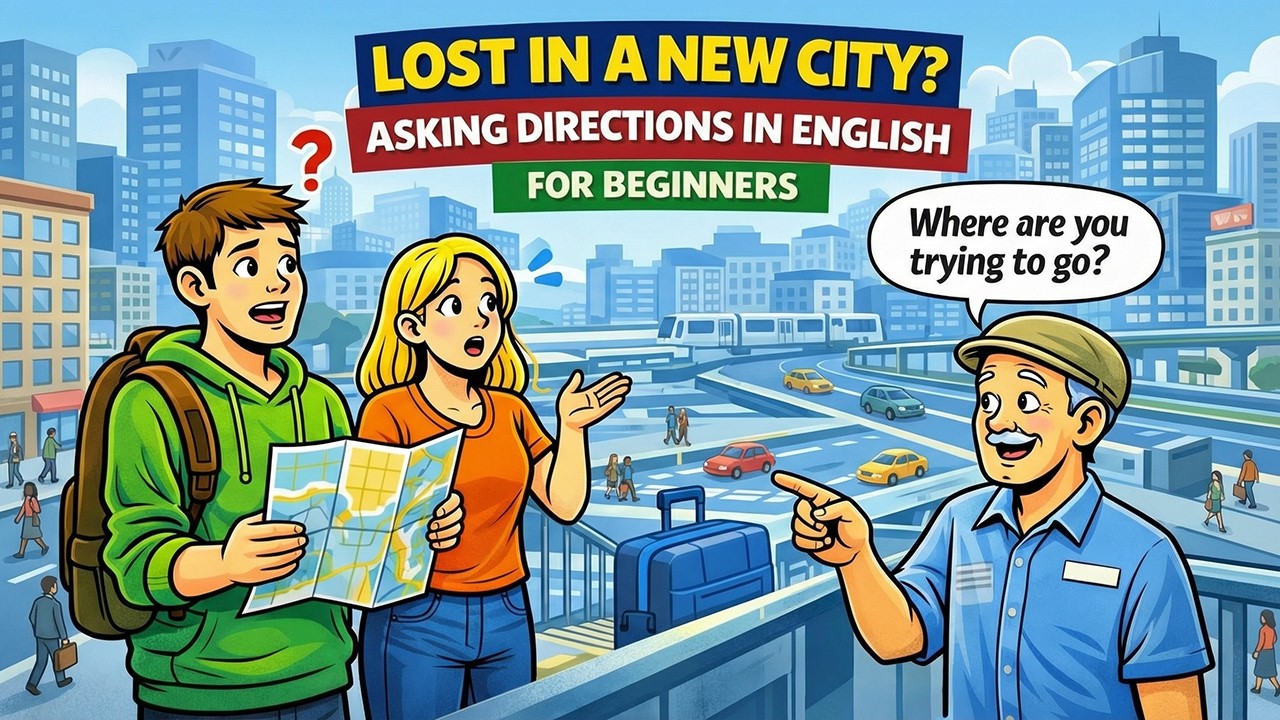 Lost in a New City? Asking Directions in English for Beginners