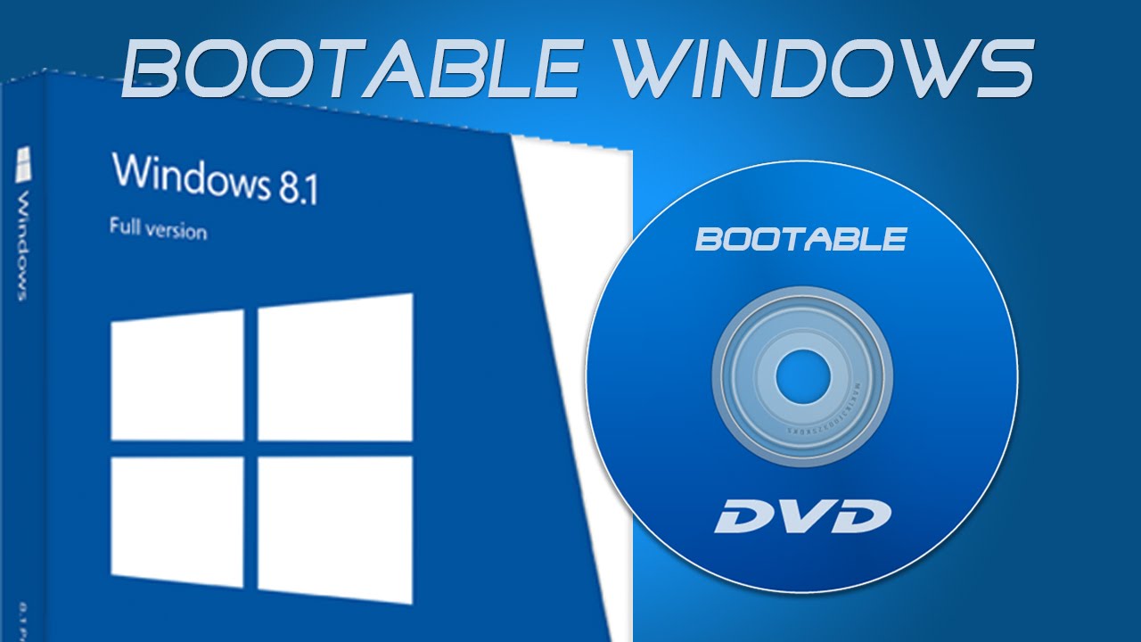 bootable windows iso