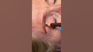 Pre drawing shape ahead of microblading session. #microblading #microbladinglondon #beauty #brows