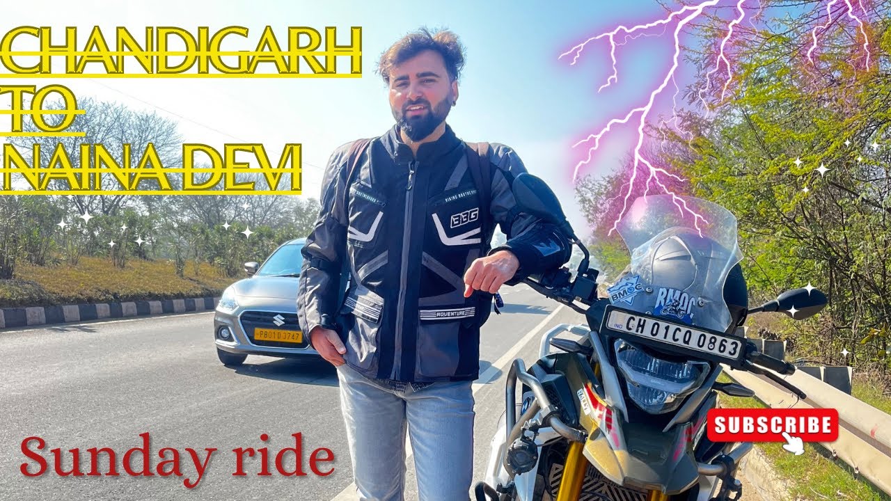 SUNDAY RIDE TO SHREE NAINA DEVI TEMPLE HIMACHAL PRADESH FROM CHANDIGARH || LET’s EXPLORE || BMWGS310