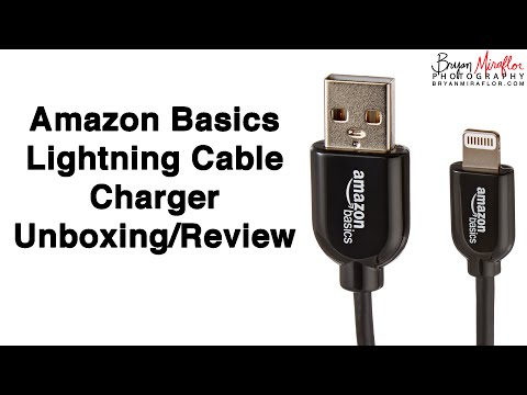 Amazon Basics Lightning Cable vs. Apple Lightning Cable Review iOS7 iPhone 5 and iPhone 5s