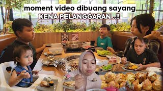 VIDEO DIBUANG SAYANG ⁉️  MOMENT BERSAMA  - KENA PELANGGARAN