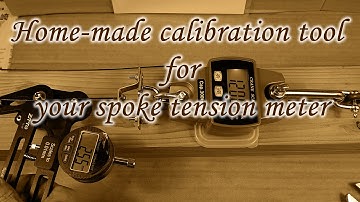 [MTB maintenance] How to revive your garbage spoke tension meter as practically useful tool