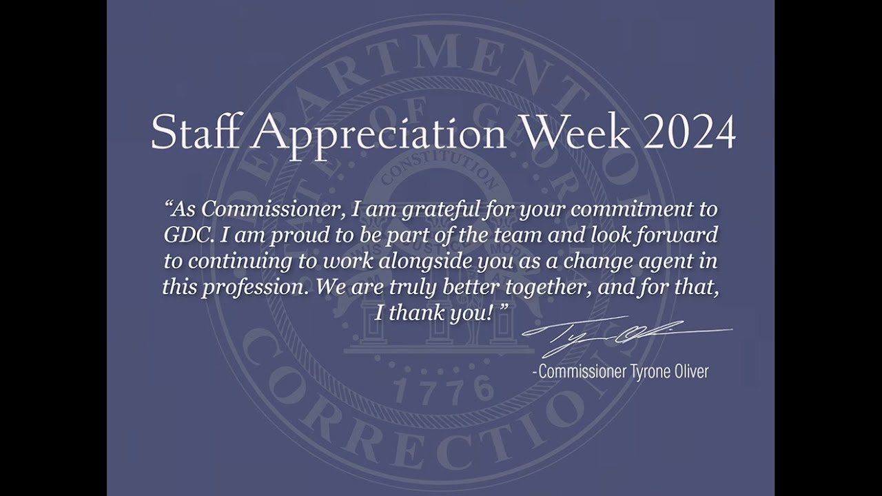 Staff Appreciation 2024