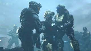 Halo Infinite - Noble 6 Meets Lone Wolves Cutscene