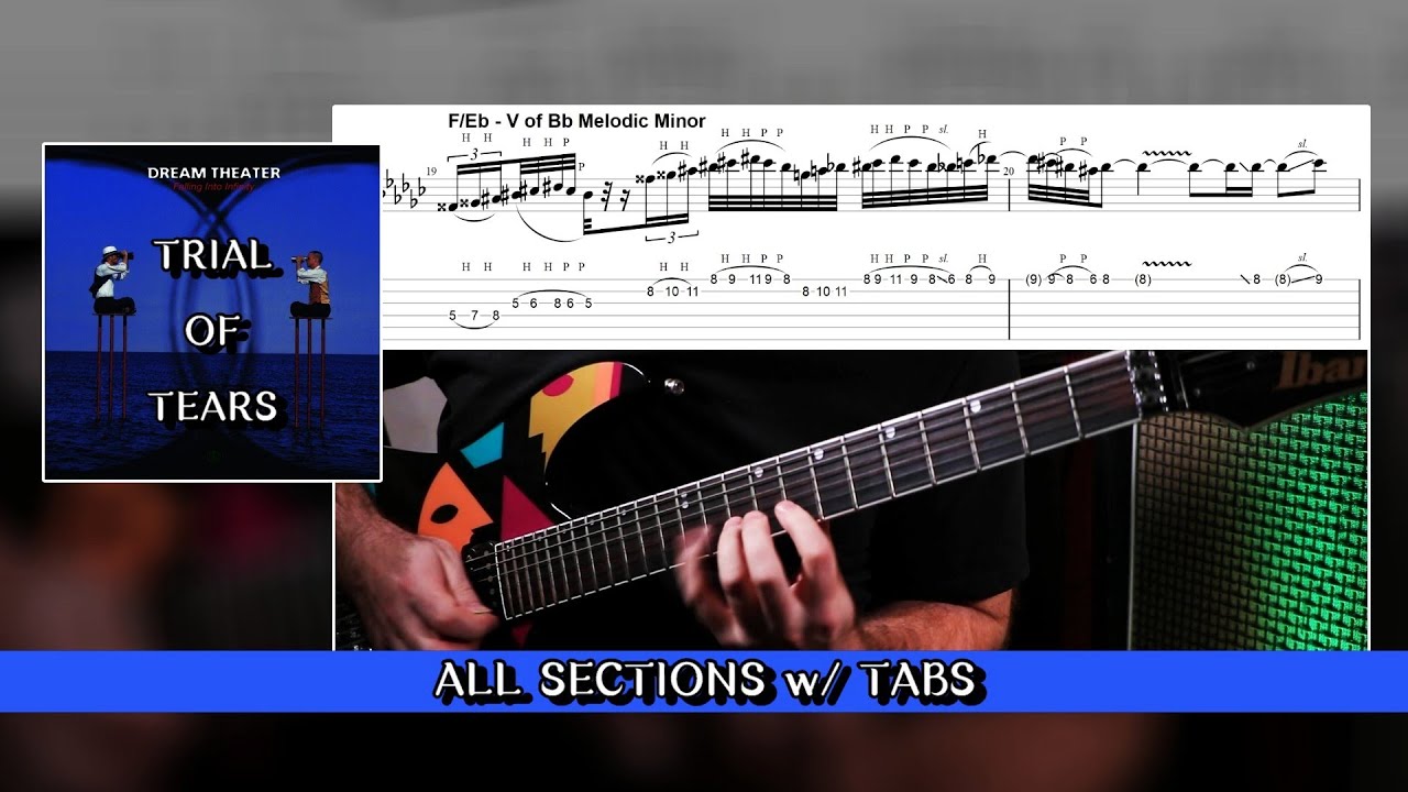 Dream Theater TABS) Trial of Tears - YouTube