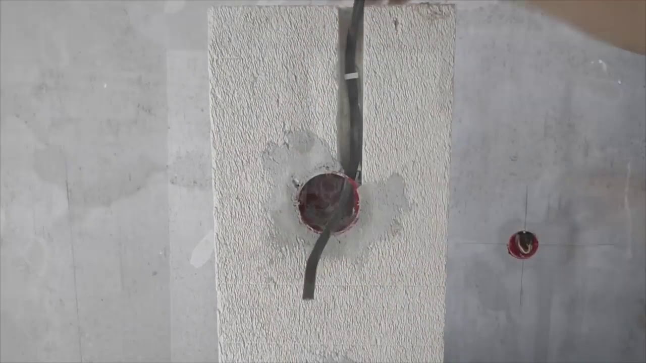 Как установить подрозетники Все способы - YouTube