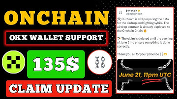 Onchain Token Claim Process 🤑 Onchain Airdrop Claim Update 🤑 Onchain Mining Claim Process 💸