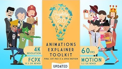 Brightly | Animations Explainer Toolkit 20324287 Videohive - Free Apple Motion Template