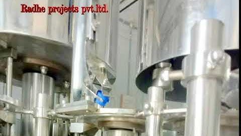 Mineral Water Bottling Machine (Rinsing Filling Capping)