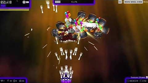 If I Die, The video ends: Chicken Invaders Universe: Ironman Competition with Bx9 No Massive Jets